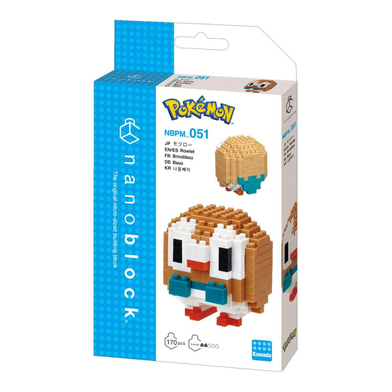 Pokemon Nanoblock - Rowlet (Series 10)