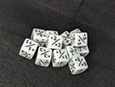 Individual Counter Dice Token: Opaque White 1ct: +1/+1