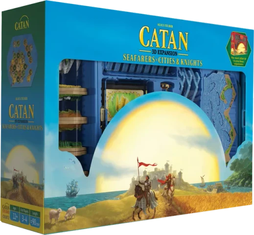 Catan: 3D Expansions – Seafarers + Cities & Knights