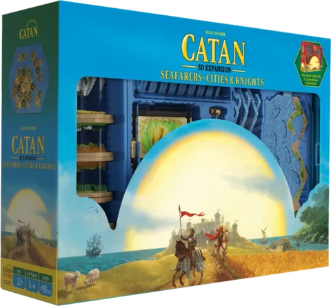 Catan: 3D Expansions – Seafarers + Cities & Knights