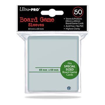 69mm X 69mm Board Game Sleeves 50ct