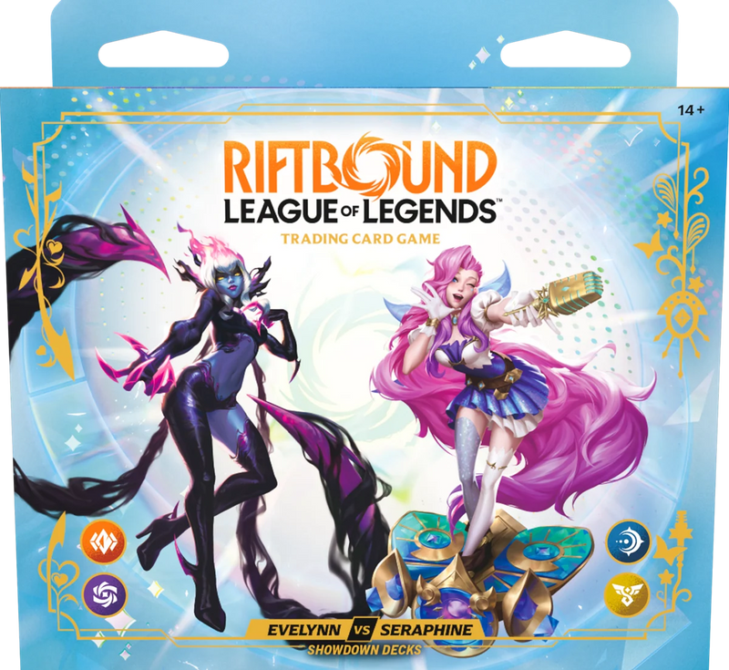 Riftbound: League of Legends TCG: Radiance - Showdown Decks - Evelynn VS Seraphine