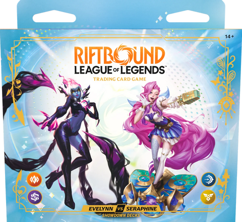 Riftbound: League of Legends TCG: Radiance - Showdown Decks - Evelynn VS Seraphine