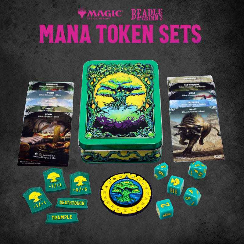 Beadle & Grimm's: Green Mana Token Set