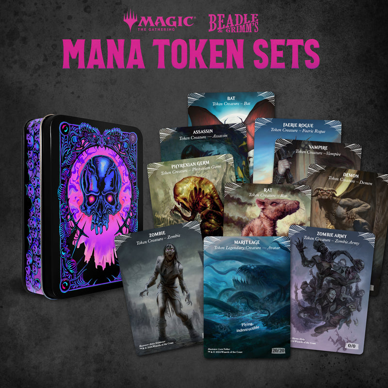 Beadle & Grimm's: Black Mana Token Set