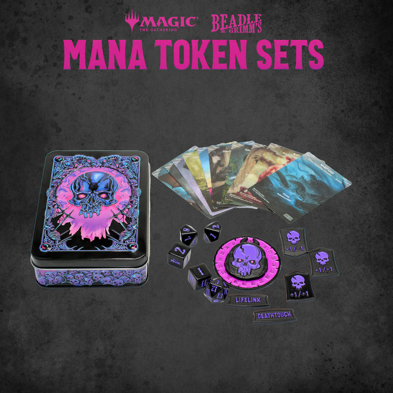 Beadle & Grimm's: Black Mana Token Set