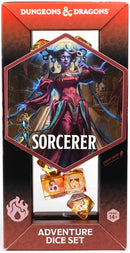 Sirius Dice: Adventure Dice Set - D&D Sorcerer: Orange
