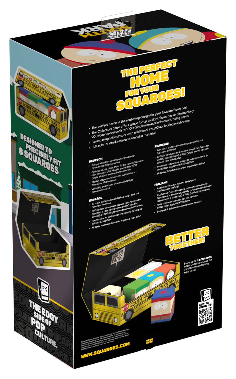 Squaroes: South Park - Collectors Case: School Bus