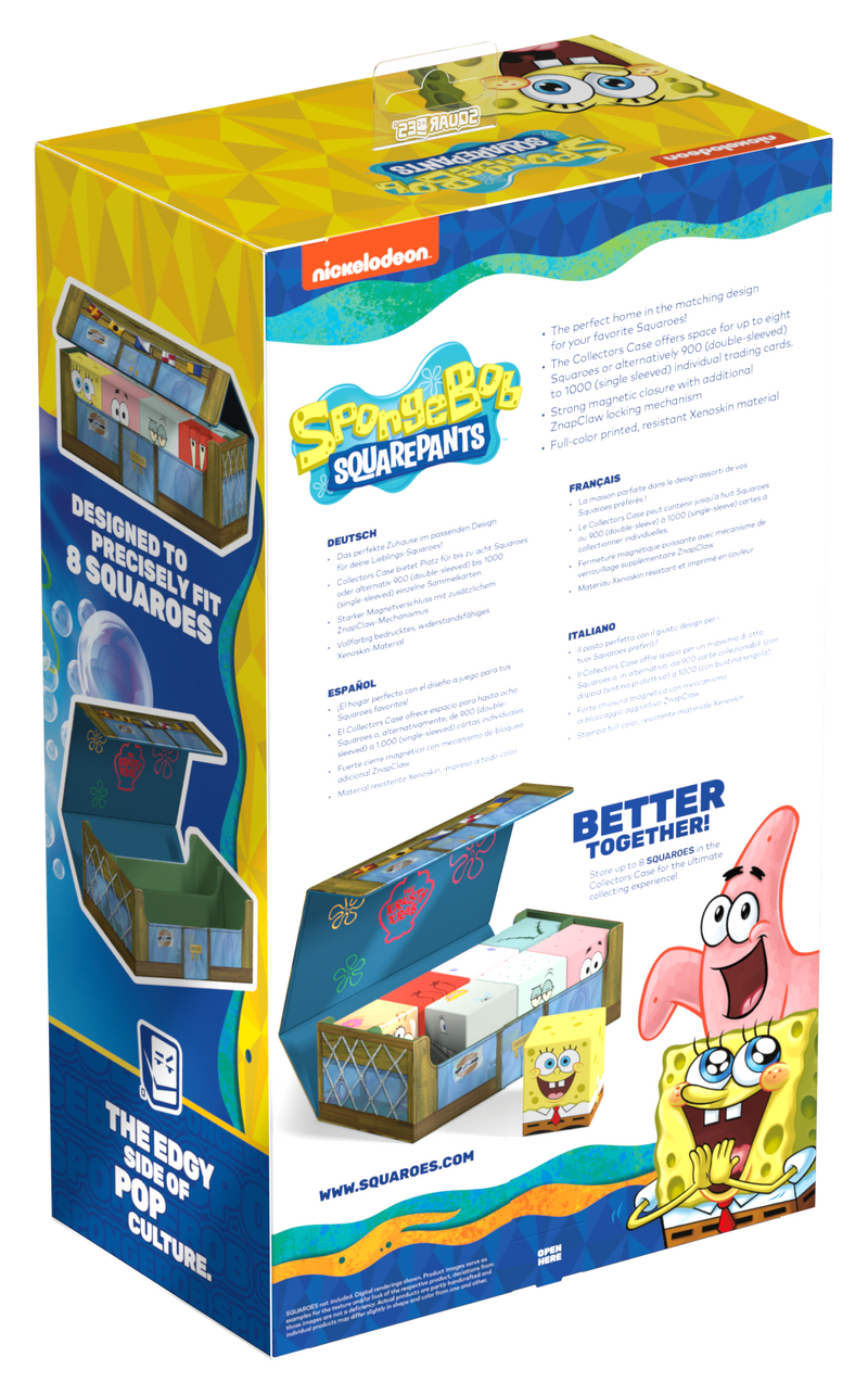 Squaroes: Spongebob Squarepants - Collectors Case: Krusty Krab