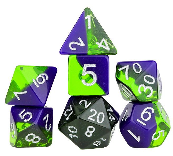 Sirius Dice: Sea Glass Dice Set