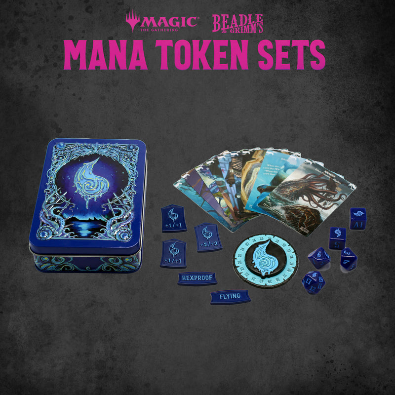 Beadle & Grimm's: Blue Mana Token Set