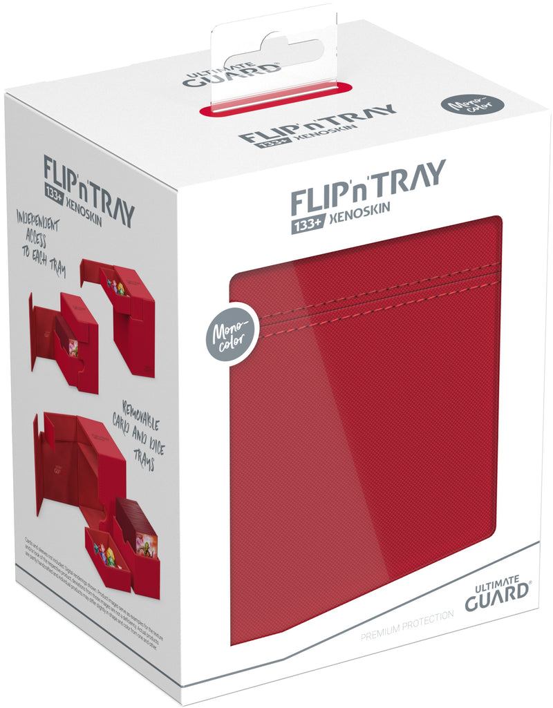 Ultimate Guard - 133+ Flip'n'Tray Xenoskin - Red