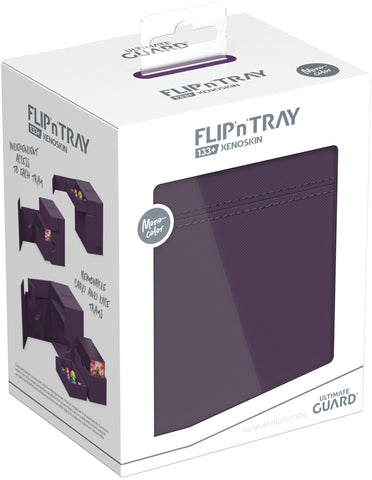 Ultimate Guard - 133+ Flip'n'Tray Xenoskin - Purple