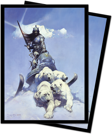 Ultra PRO: Standard 100ct Sleeves - Frank Frazetta (Silver Warrior)