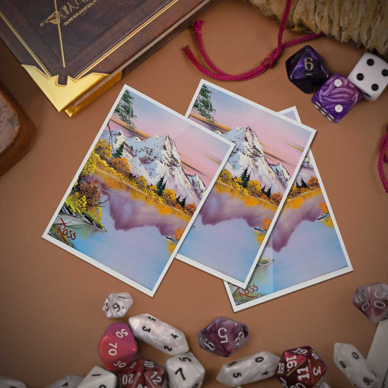 Ultra PRO: Standard 105ct Sleeves (APEX) - Bob Ross (Mighty Mountain Lake)