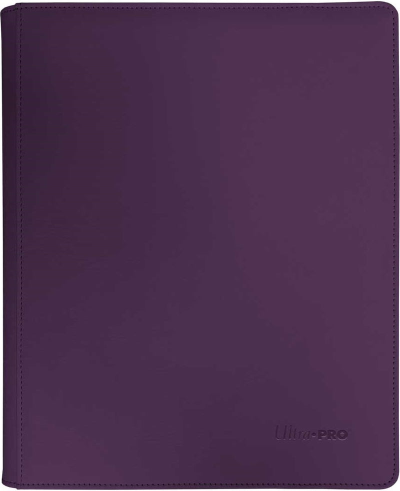 Ultra PRO: 9-Pocket Zippered PRO-Binder - Vivid (Midnight Plum)