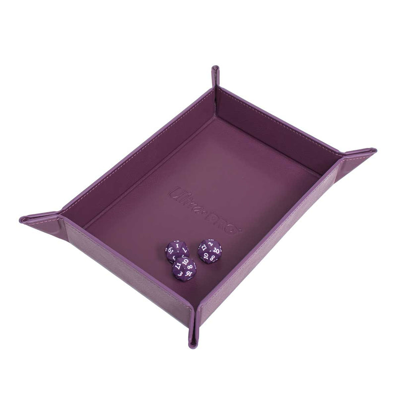 Ultra PRO: Vivid Magnetic Foldable Dice Tray - Midnight Plum
