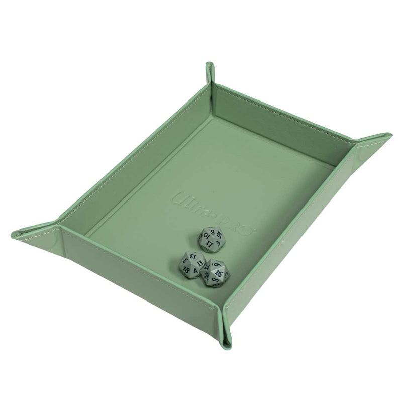 Ultra PRO: Vivid Magnetic Foldable Dice Tray - Cool Matcha Green