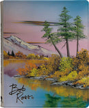 Ultra PRO: 9-Pocket Zippered PRO-Binder - Bob Ross (Mighty Mountain Lake)