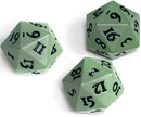 Ultra PRO: Heavy Metal Dice - Vivid D20 (Cool Matcha) (2ct)