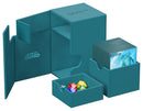Ultimate Guard FLIP'n'TRAY DECK CASE 100+ - Monocolor Petrol