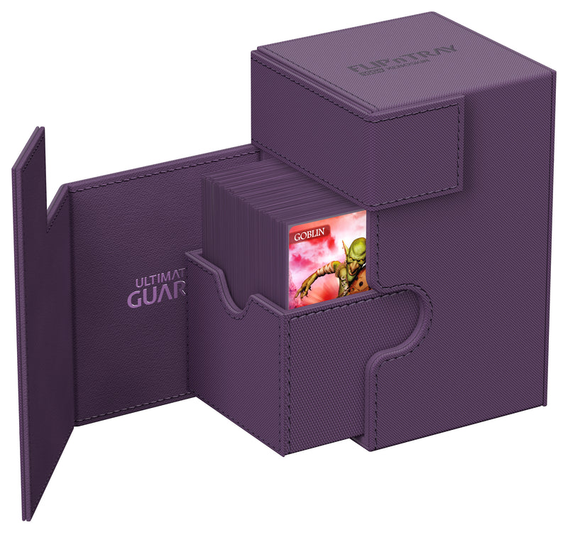 Ultimate Guard FLIP'n'TRAY DECK CASE 100+ - Monocolor Purple