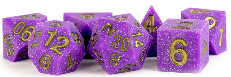 Fanroll - Sharp Edge Silicone 7-Dice Set - Regal Ricochet