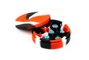 Round Silicone Dice Case: Red/Black/White