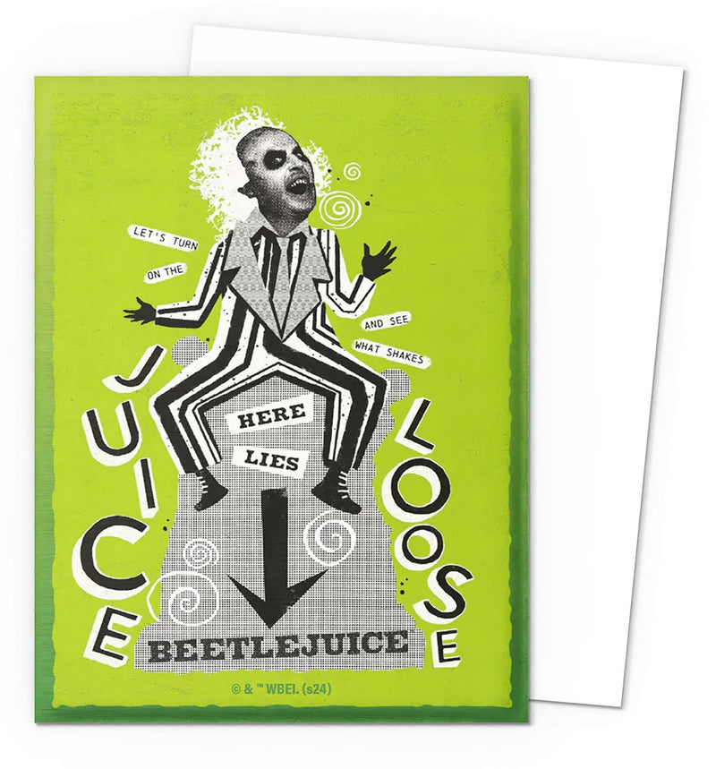 Dragon Shield: Standard 100ct Brushed Art Sleeves - Beetlejuice 2024