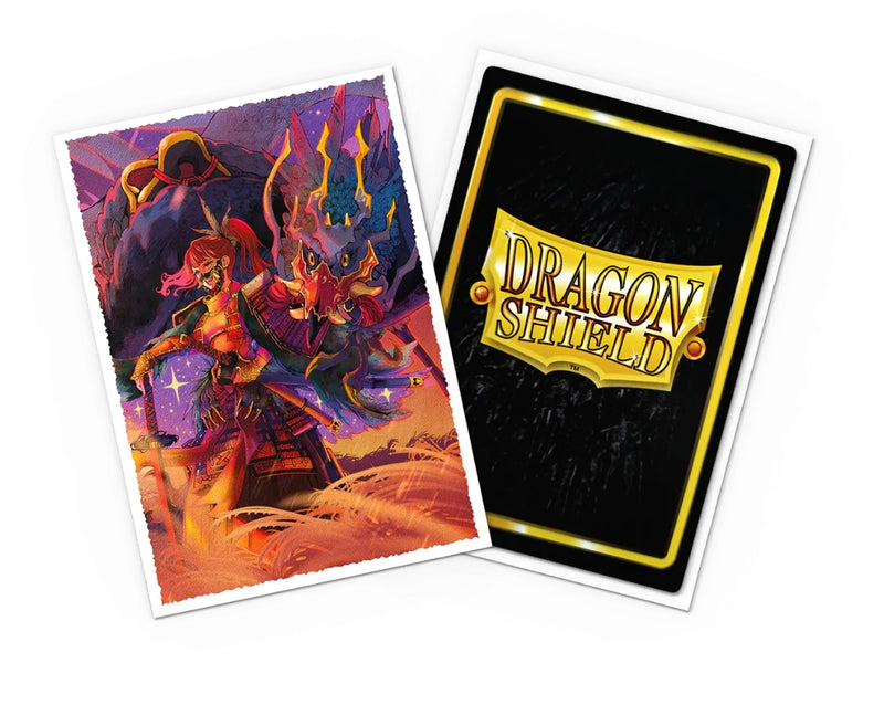 Dragon Shield: Japanese Size 60ct Art Sleeves - The Fallen (Matte)