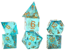 Sirius Dice: Sharp Aqua Fairy Dice Set