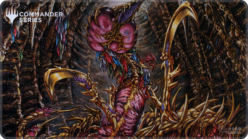 Ultra PRO: Holofoil Stitched Edge Playmat - Commander Series - Sliver Queen