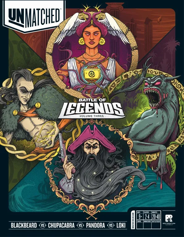 Unmatched: Battle of Legends, Volume 3