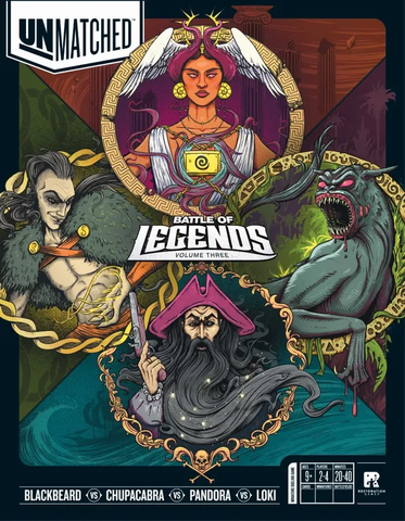 Unmatched: Battle of Legends, Volume 3