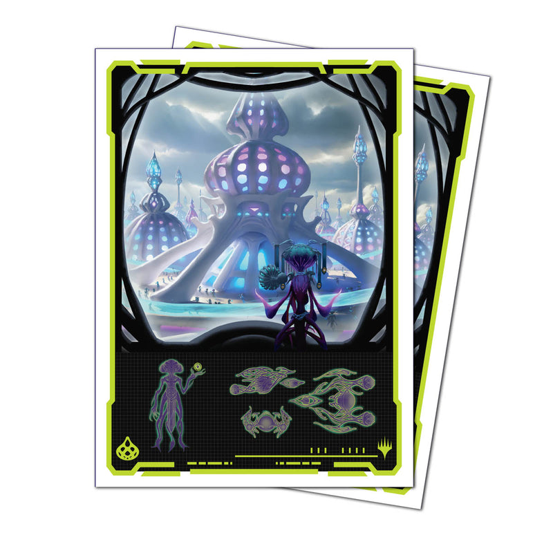 Ultra PRO: APEX Deck Protector Sleeves 105ct - Edge of Eternities (Uthros, Titanic Godcore)