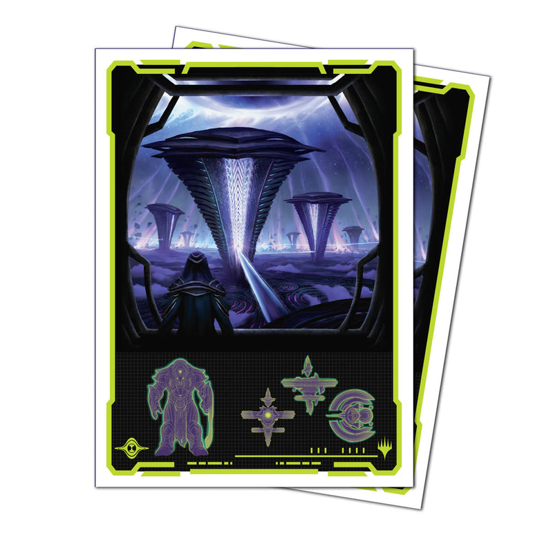 Ultra PRO: APEX Deck Protector Sleeves 105ct - Edge of Eternities (Susur Secundi, Void Altar)