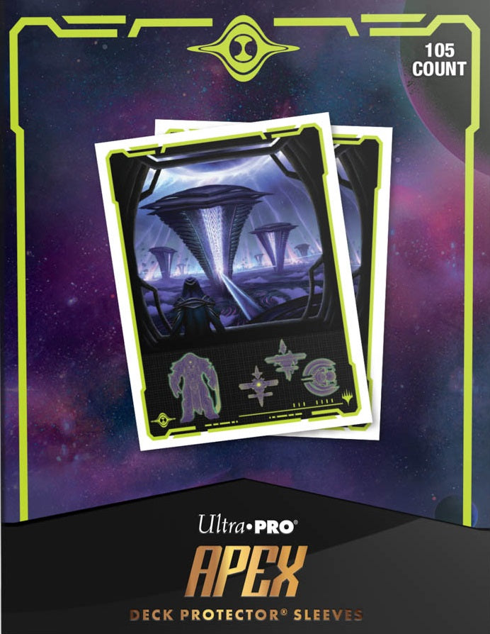 Ultra PRO: APEX Deck Protector Sleeves 105ct - Edge of Eternities (Susur Secundi, Void Altar)