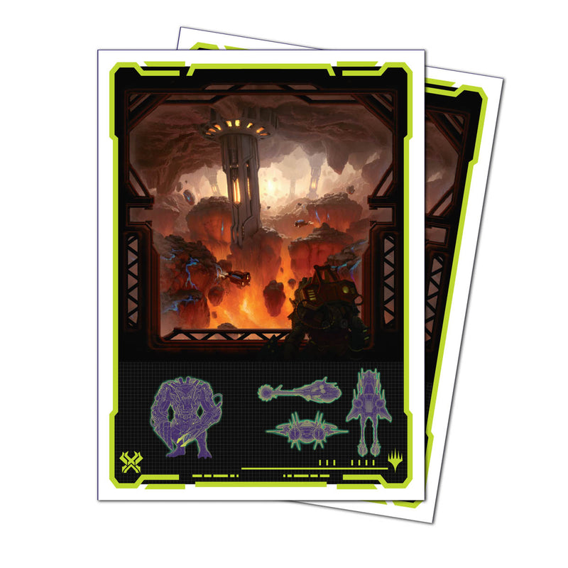 Ultra PRO: APEX Deck Protector Sleeves 105ct - Edge of Eternities (Kavaron, Memorial World)