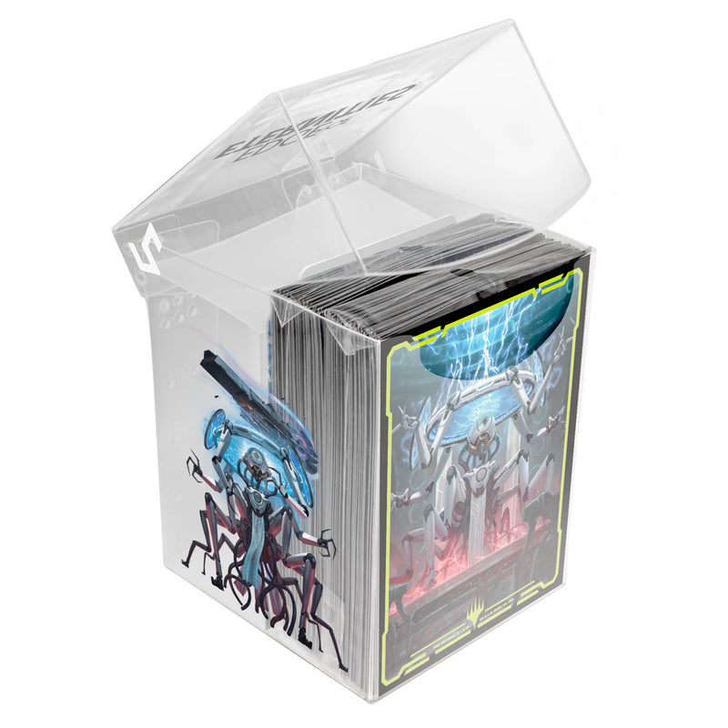 Ultra PRO: 100ct Standard Deck Protector Sleeves in Clear Box - Edge of Eternities (Counter Intelligence)