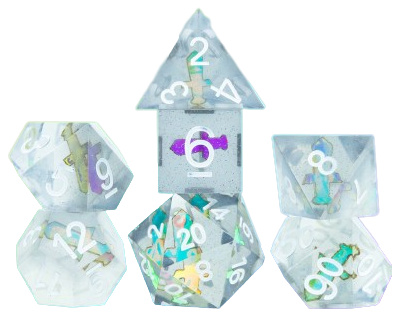 Sirius Dice: Sharp Dagger Dice Set