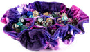 Fanroll: Velvet Dice Bag With Pockets - Nebula