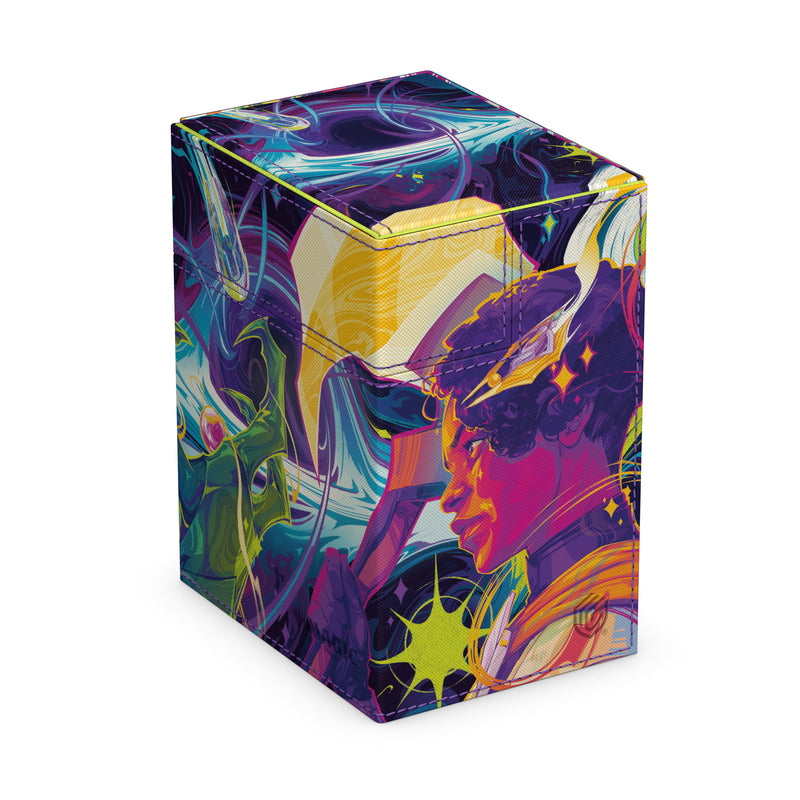 Ultimate Guard - Flip'n'Tray 133+ Xenoskin Magic: The Gathering "Edge of Eternities" - Haliya and Tezzeret