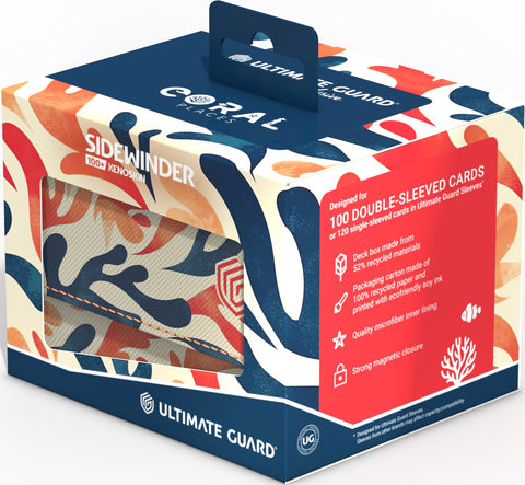 Ultimate Guard - 100+ Sidewinder Xenoskin "2025 Coral Places" - Mellow Sea