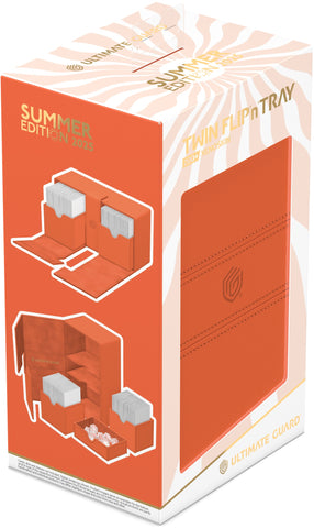 Ultimate Guard - 200+ Twin Flip'N'Tray Xenoskin "Summer Edition 2025" - Peach