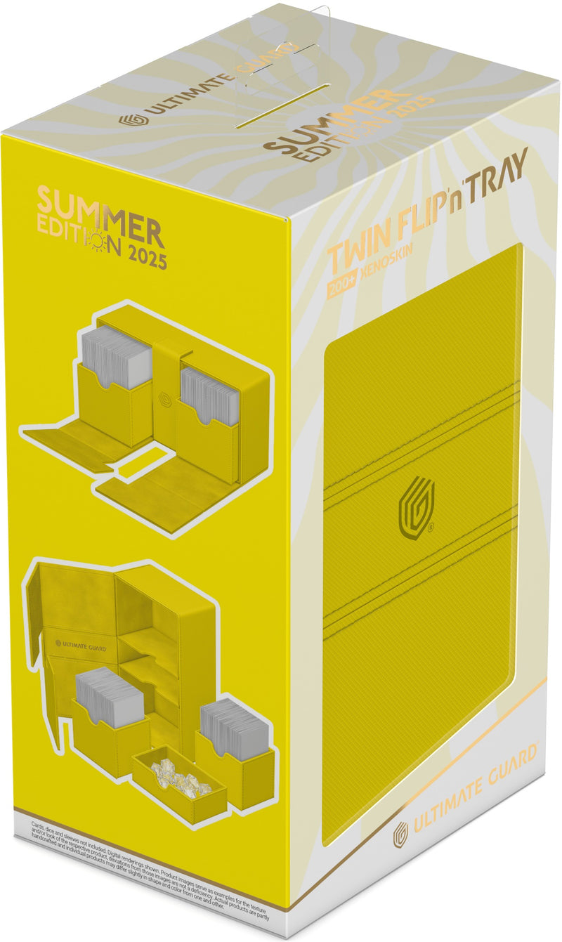 Ultimate Guard - 200+ Twin Flip'N'Tray Xenoskin "Summer Edition 2025" - Dandelion