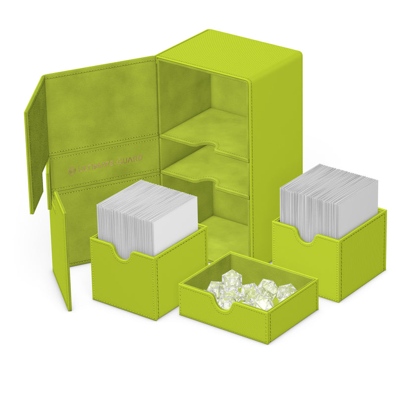 Ultimate Guard - 200+ Twin Flip'N'Tray Xenoskin "Summer Edition 2025" - Lime