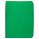 Ultra PRO: 9-Pocket Zippered PRO-Binder - Vivid (Green)