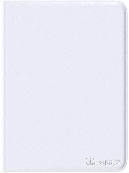 Ultra PRO: 9-Pocket Zippered PRO-Binder - Vivid (White)