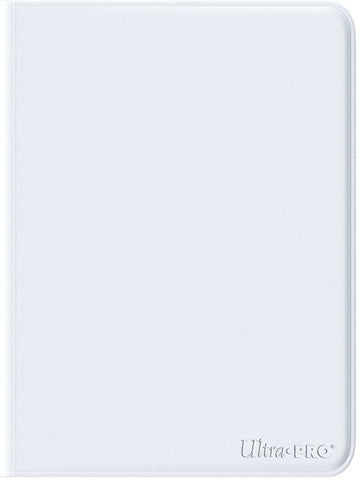 Ultra PRO: 9-Pocket Zippered PRO-Binder - Vivid (White)
