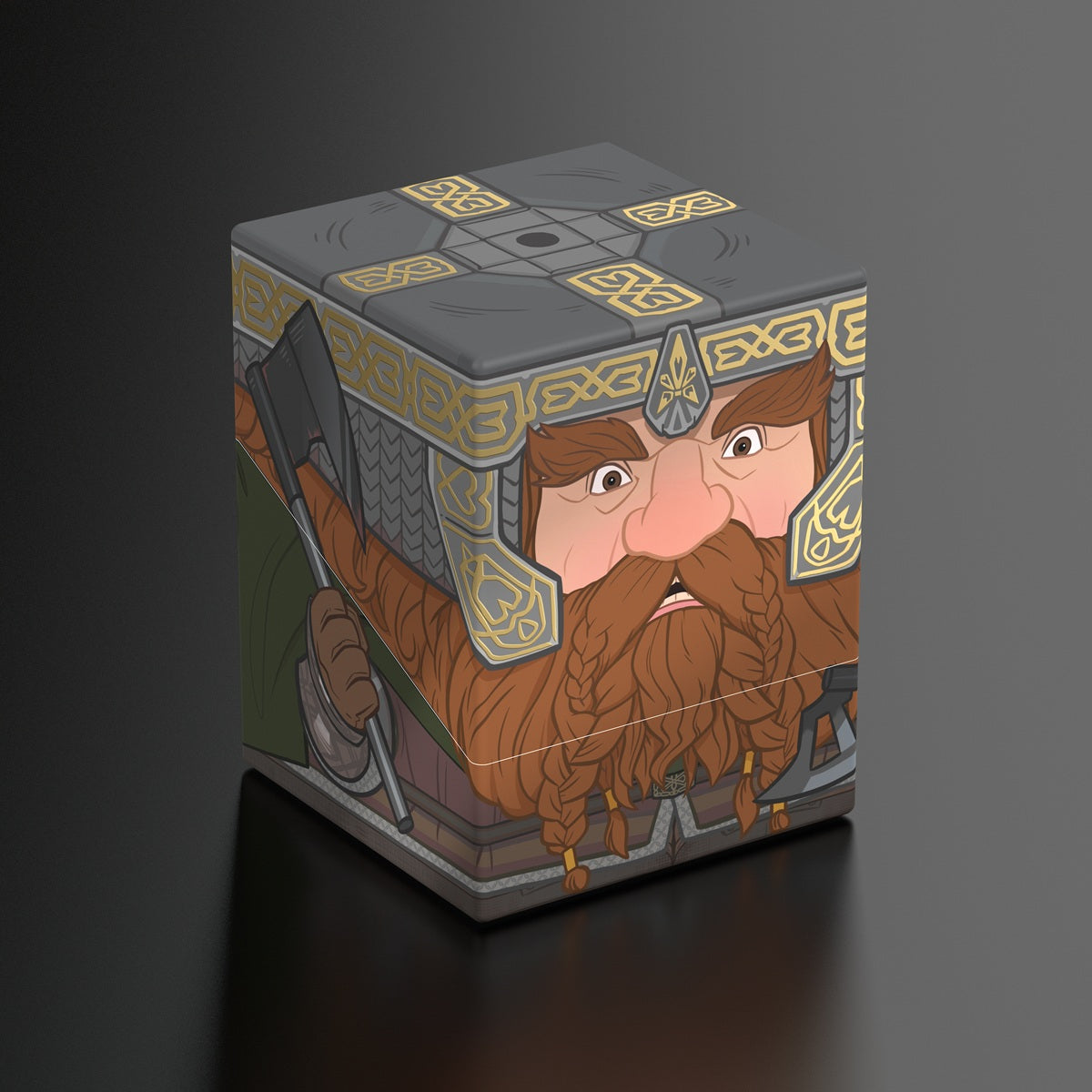 Ultimate Guard: Squaroes: The Lord of the Rings 100+ Deck Box - Gimli
